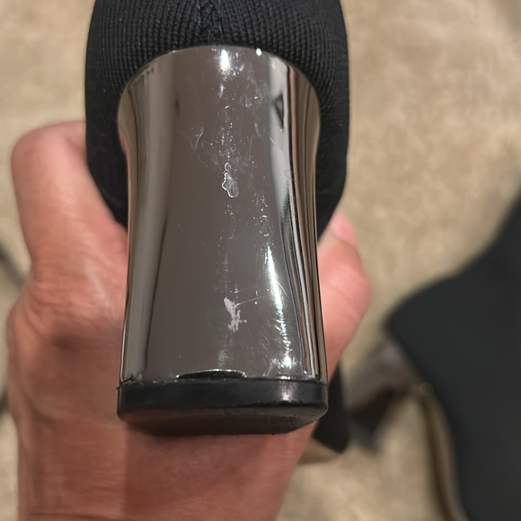 Zara Black Fabric ankle boot - Picture 5 of 5